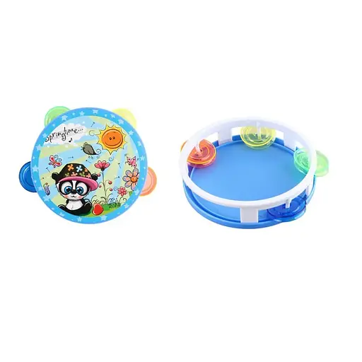 Музыкальные инструменты бубен, 2870, 14 см (в ассортименте)