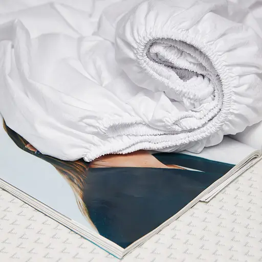 Простынь на резинке Moon&Star Snowy Microfiber Microfiber 160х190х25 см - фото 3