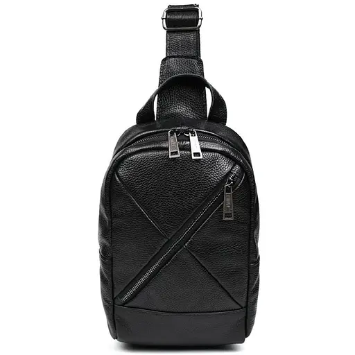 Рюкзак слинг кожаный с карманами TARWA 29х17х8 см sum0028241 - фото 4