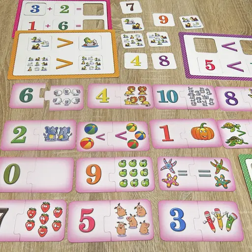 Дитяча розвиваюча настільна гра "Цифри" 0475 від 3 років - фото 6