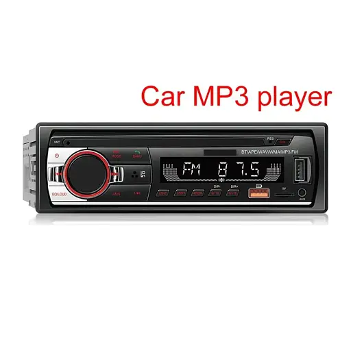 Автомагнітола Bluetooth BM-520 ISO 1DIN Автозвук 4x100вт USB SD пульт ду LCD-дисплей RGB підсвічування Чорний - фото 3