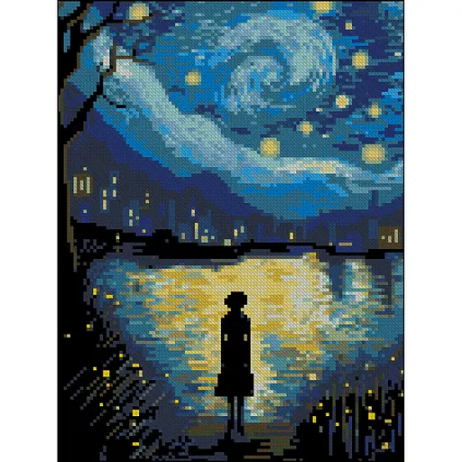 Алмазная мозаика Strateg ПРЕМИУМ Предчувствие без подрамника размером 30х40 см (ZAV3040-41) - фото 1