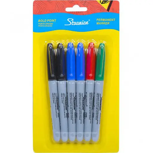 Набір маркерів 6 кольорів 95000-6 - фото 1