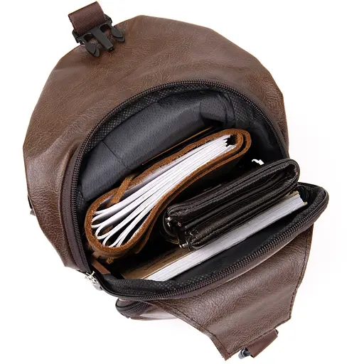 Чоловіча сумка кросс-боді Vintage 15,2х33,7х10 см sum0014902 - фото 3