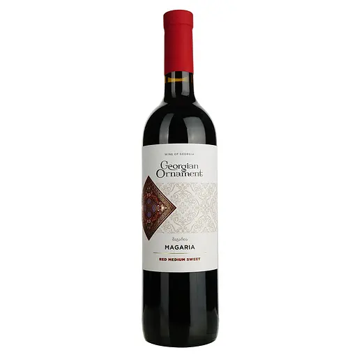 Вино Georgian Ornament Magaria Red, 11,5%, 0,75 л (779991)