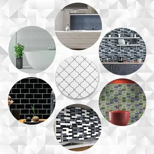 Самоклеюча поліуретанова плитка Wall Sticker 305х305х1 мм (D) SW-00001941 - фото 4