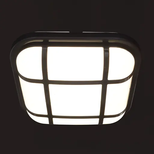 Cвітильник Brille настінний AL-15SQ-H/20W NW IP54 BK - фото 7