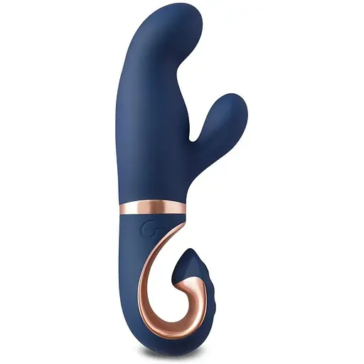 Вібратор-кролик Gvibe Gentley 19,9 см (синій)