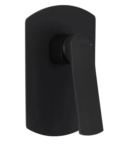 Змішувач для душу Qtap Slavonice, Matt Black (k35) прихованого монтажу QTSLA267BLM45903 - фото 2