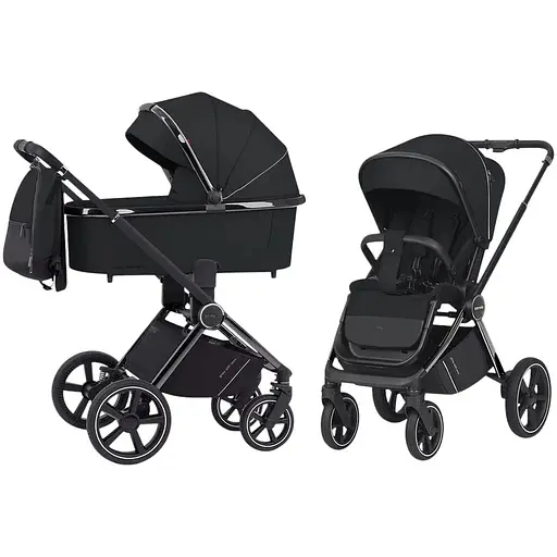 Універсальна коляска-книжка Carrello Ultimo CRL-6511 NF 2в1 Sable Black