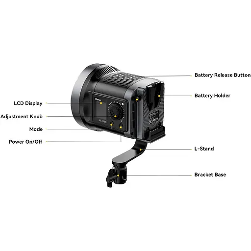 Студійне світло Ulanzi Vijim VL-120C RGB Light [121085] - фото 6