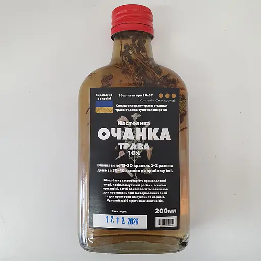 Настоянка на траві очанка 200 мл - фото 1