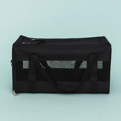 Сумка-переноска Trixie Раян для собак 30х30х54 см чорна  - фото 3