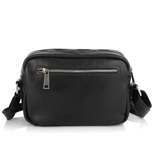 Кожаная мужская сумка-мессенджер TARWA 23х16х11 см sum0025411 - фото 3