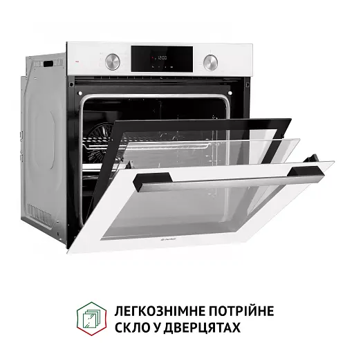 Духовой шкаф электрический Perfelli Diamond 6D8L BIANCO - фото 4