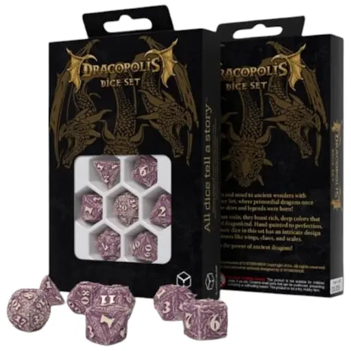 Набір кубиків Dracopolis Dice Set: Yucatan Featherwing , 7 шт. (SDCP02)
