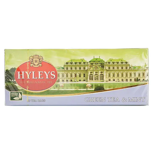 Чай Hyleys зеленый с мятой 37.5 г (25 шт. x 1.5 г) - фото 4