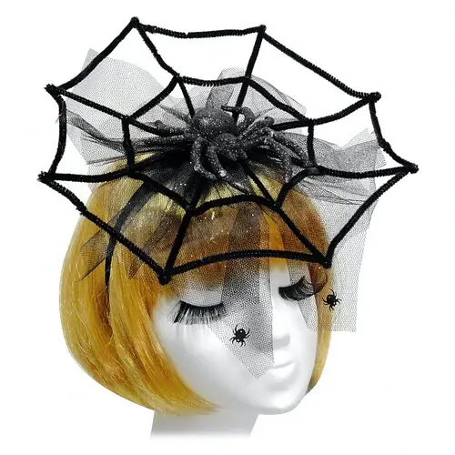 Вуалетка Черная вдова - фото 1