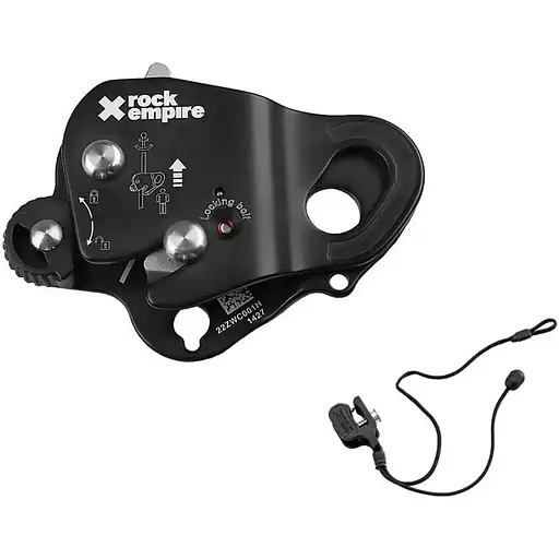 Страхувальний пристрій Rock Empire Belay Device: Catch Safe Black Catch Black (1053-CWC001.000+0000W0008000)