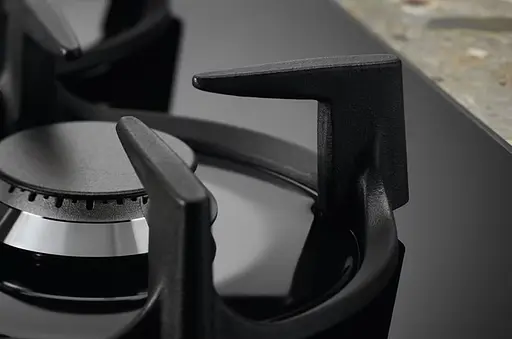 Варильна поверхня газова на склі Electrolux 60 см чугун чорний - фото 9