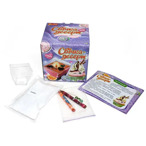 Гелевая свечка-десерт "Тирамису" 10100526 своими руками - фото 4