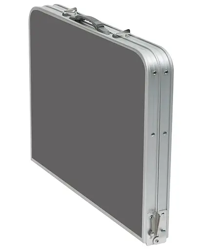Стол Bo-Camp Case Model 90x60 cm Grey (1404393) (DAS301469) - фото 4