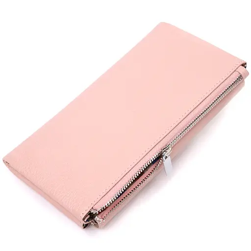 Жіночий гаманець із натуральної шкіри 19.5х10.5х1.5 см KARYA 19.5х10.5х1.5 см acs0024285 - фото 2