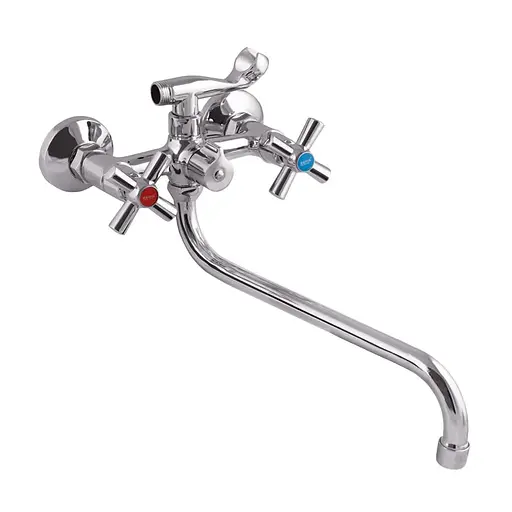 Змішувач для ванни Zerix DMT 722 ZX0017 Хром - фото 1