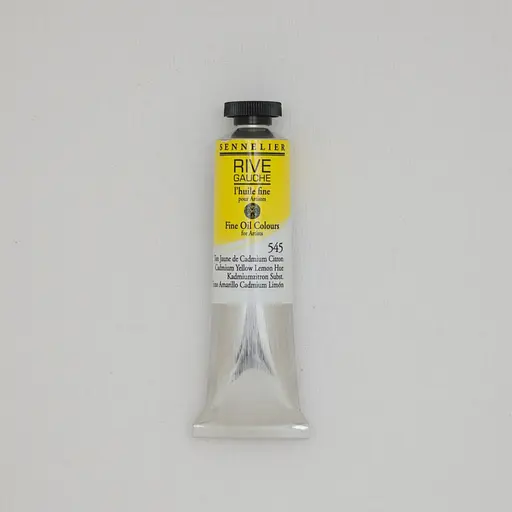 Масляная краска Rive gauche 40 мл, Кадмий желто-лимонный оттенок (Cadmium Yellow Lemon Hue)