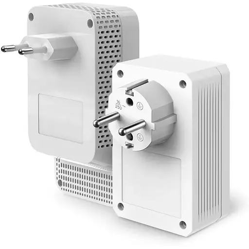 Комплект адаптерiв TP-Link Powerline TL-WPA7617KIT AV1000, 1xGE, AC1200, (TL-WPA7617 1шт, TL-PA7017P 1шт), MESH - фото 2