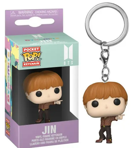 Фігурка-брелок Funko Pop Фанко Поп BTS Jin (Dynamite) БТС 4см BTS Jin 219 - фото 1