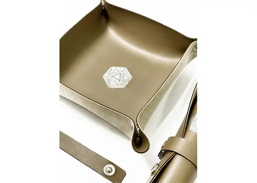 Настольная игра Планета Ігор Лоток для кубиков D20 (коричневый) (Dice tray D20 brown) (pi-dt008) - фото 8