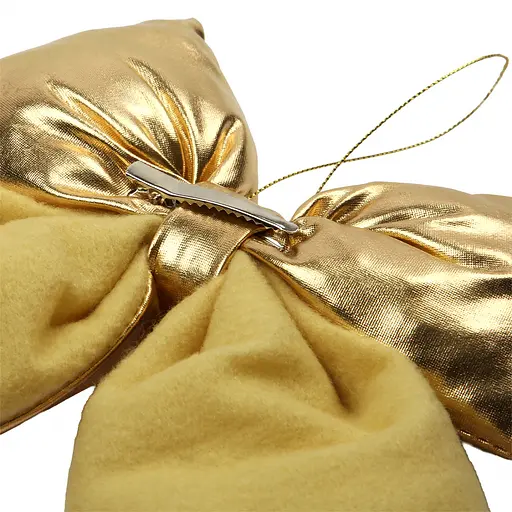 Украшение декоративное Yes! Fun Бант 32x25 см золото (975086) - фото 4