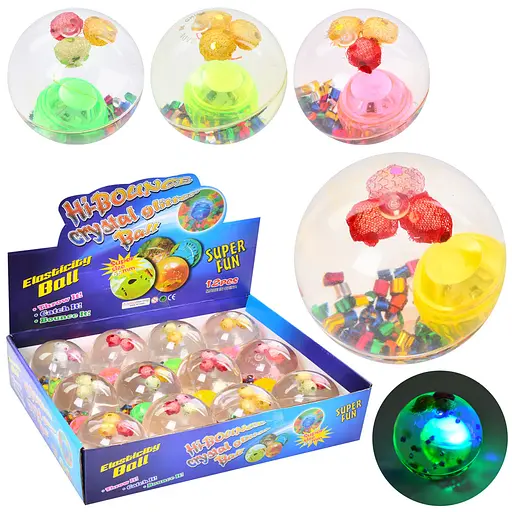 Стрибуни водяні, 6.5 см, світло, мішура, MS4036 (В асортименті) - фото 5