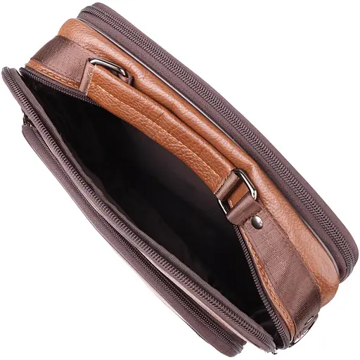 Сумка чоловіча з ручкою для перенесення в руці з натуральної шкіри Vintage 27х35х9,5 см sum0027497 - фото 18