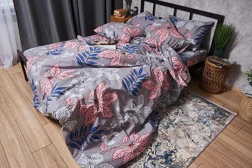 Комплект постільної білизни Moon&Star Бязь Gold Люкс Fossil полуторний 143х210 наволочки 2х70х70 - фото 5