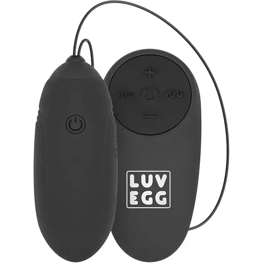 Віброяйце EasyToys Luv Egg 16 см чорний