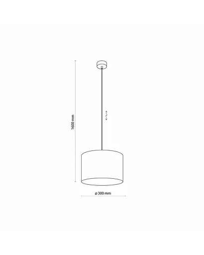 Підвісний світильник TK Lighting 4991 Moreno E27 1x15W IP20 - фото 3