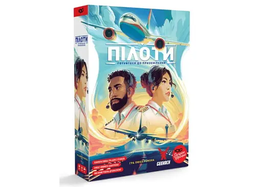 Настільна гра Geekach Games Пілоти (Sky Team) (укр.) (GKCH207st)