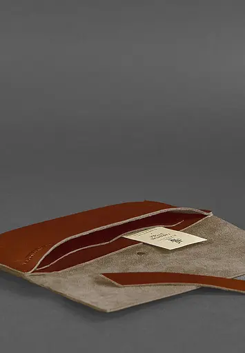 Кожаный тревел-кейс Voyager 1.2 светло-коричневый - фото 3