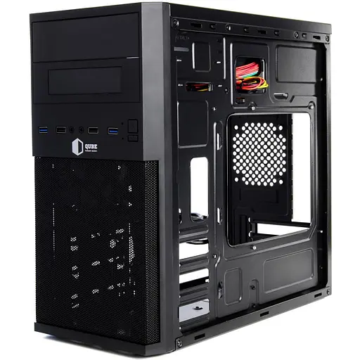 Корпус QUBE QB07M 400W Black (QB07M_MN4U3) 400 Вт - фото 2