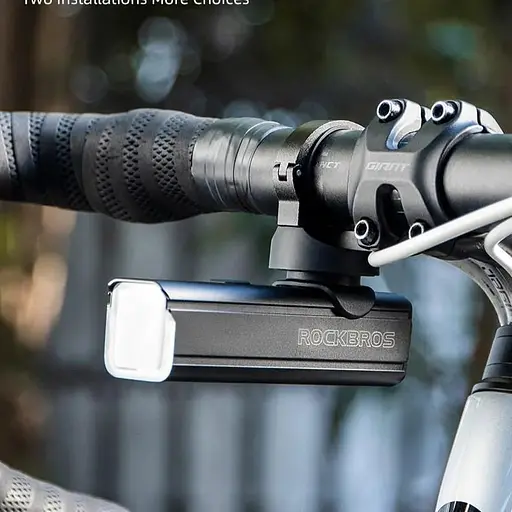 Велофара ROCKBROS RHL 1500 мощная аккумуляторная 1500 LUM - фото 10