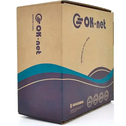 Кабель Одескабель КПВ-ВП (16) 2x2x0,48 (UTP-cat.3), CU, для внутр. робіт, 305м