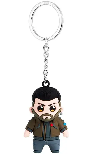 Брелок GoodLoot Cyberpunk 2077 V-Male - фото 1