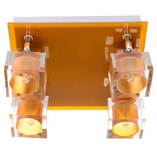 Світильник Brille спот поворотний накладний HTL-147/4 G9 Orange