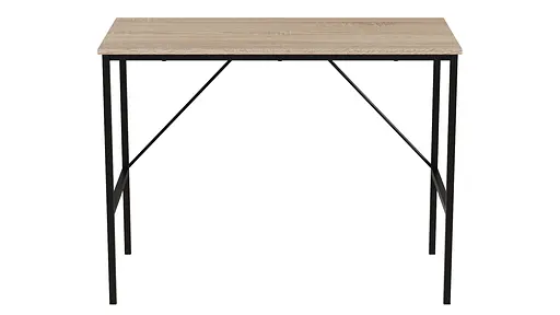 Стіл письмовий Line Тайм Ferrum-decor 750x1000x500 Чорний метал ДСП Дуб Сонома 16 мм (FRD-104867) - фото 5