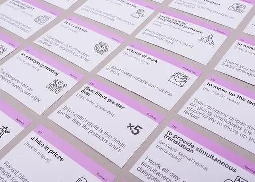 Настольная игра English Student Карточки для изучения английского языка English Student Collocations B2-C1 (укр.) (591225944) - фото 4