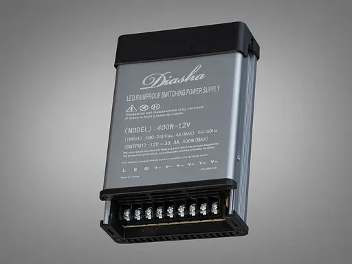 Блок живлення 12В, із захистом від дощу, 400Вт, 33.33А - фото 1