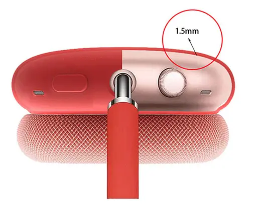 Чохол-накладка DK Silicone Candy Friendly для Apple AirPods Max 1/2 (red) - фото 5