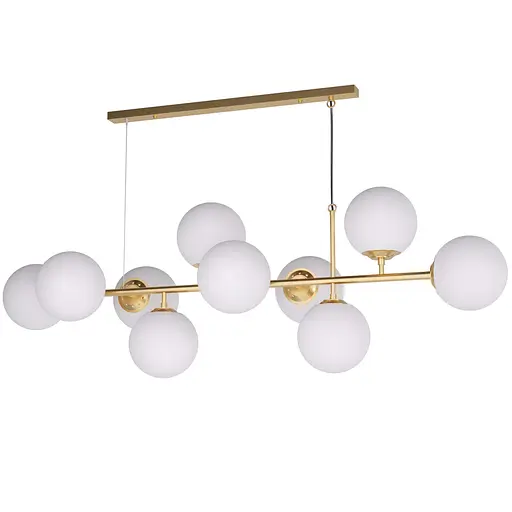 Люстра BB2, PikArt арт. 25268 Золотий Білий - фото 1